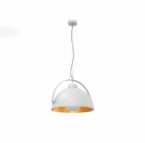 Chicago Pendant Light Grey Brass 3d model