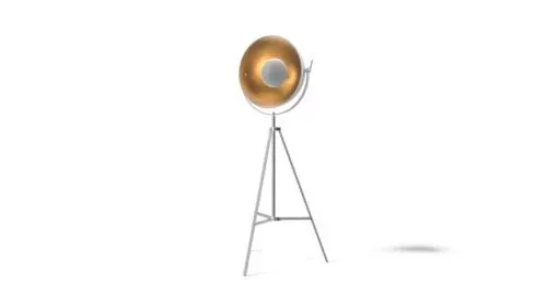 Street Lamp Lowpoly Column 3d model