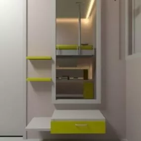 Modern Children Room Interior 3d model
