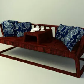 Chinese Rohan Chairs 3d model