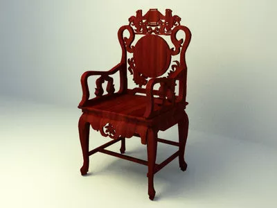 Chinese Taishi Chairs V1 3d model Chinese Taishi Chairs V1 3d model