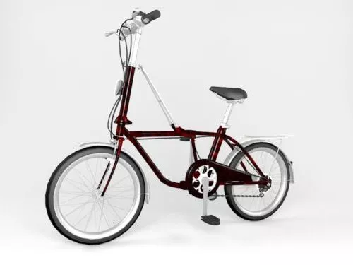 Bicycle Chopper Style 3d model Bicycle Chopper Style 3d model