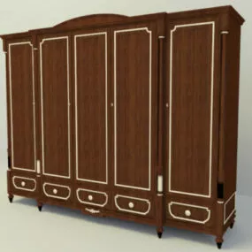 Classical Wardrobe 3d model