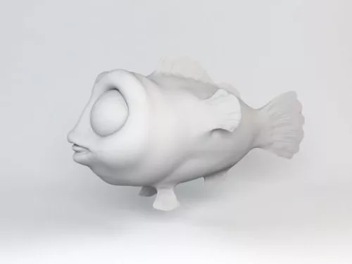 Pike Fish 3d model