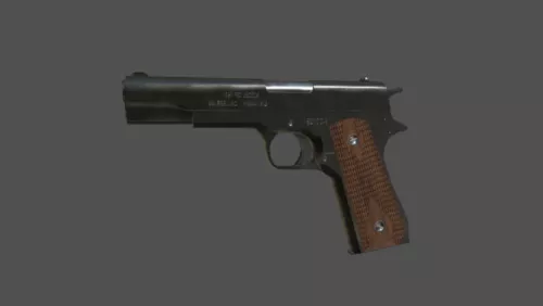 Spy Gear Set With Gun 3d model