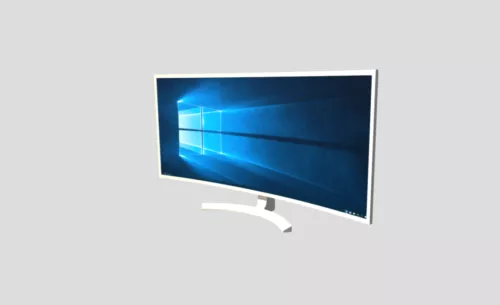 Computer Camera Sphere 3d model