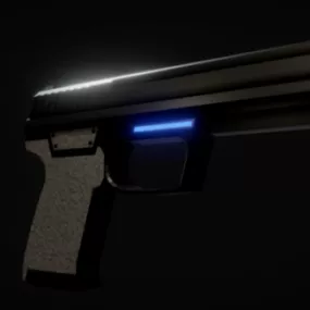Corp Pistol 3d model
