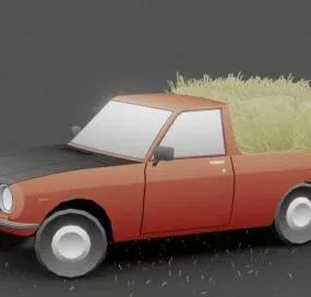 Datsun Pickup Truck 3d model