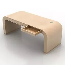 Home Work Desk 3d model Home Work Desk 3d model