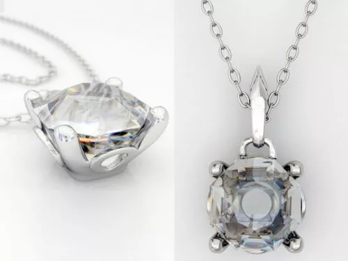 Clear Perfect Diamond 3d model