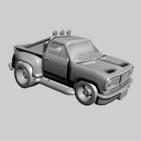 Dodge Ram Pickup Car 3d model