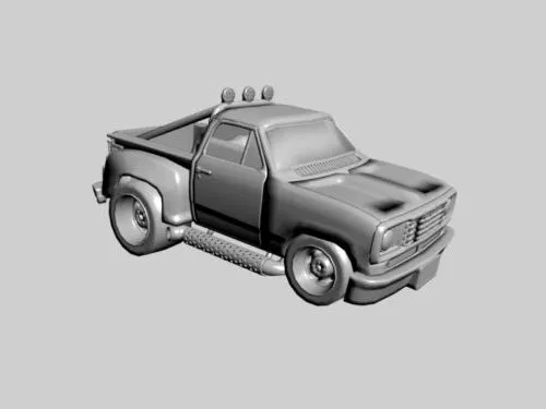 Soviet Uaz 452 3d model