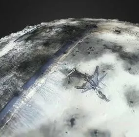 Airport Destroyed Aircraft 3d model