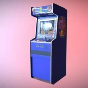 Donkey Kong Arcade Game Machine 3d model