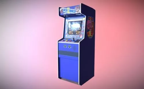 Worker Man Game Character 3d model