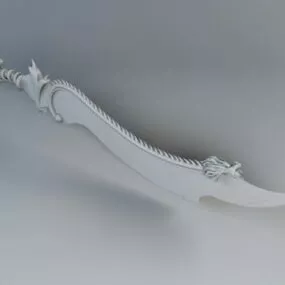 Dragon Sword Design 3d model