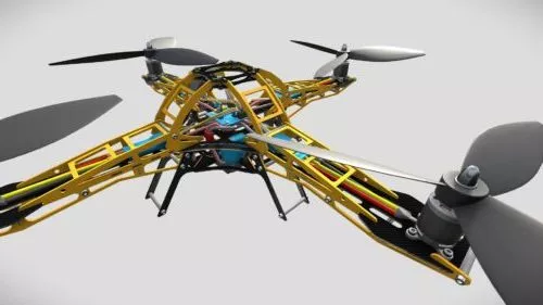 Phantom Drone 3d model