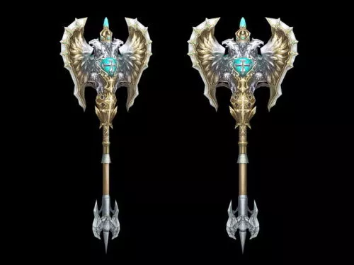 Old Axe 3d model