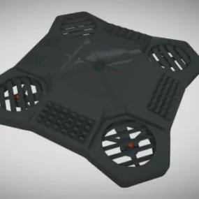 Echo Drone Vehicle 3d model