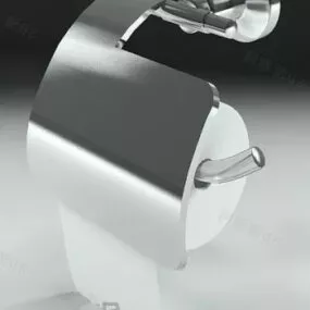 European Inox Bathroom Accessories 3d model