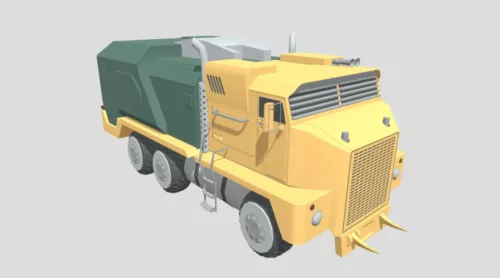 Ex-machine Truck 3d model Ex-machine Truck 3d model
