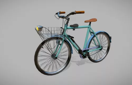 Motorcycle Roadster 3d model