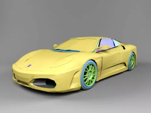 Ferrari F1 Race Concept 3d model