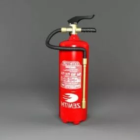 Home Fire Extinguisher V1 3d model