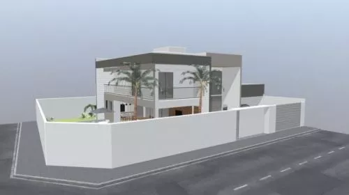 Flavio Residence Building 3d model Flavio Residence Building 3d model