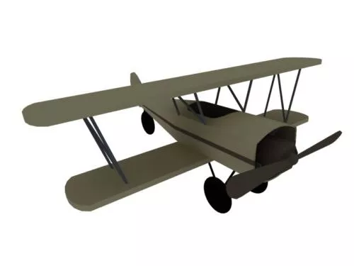 Children Flight Toy 3d model Children Flight Toy 3d model