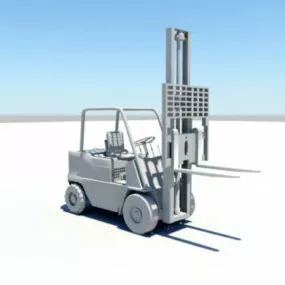 Industrial Forklift Truck V1 3d model