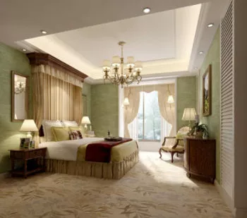 Fresh Pastoral Style Bedroom Interior 3d model Fresh Pastoral Style Bedroom Interior 3d model