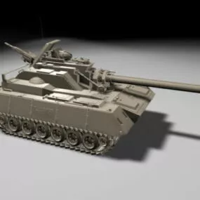 Army Tank Concept 3d model