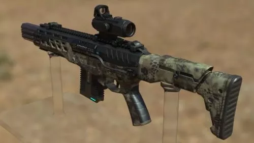 Colt Machine Gun 3d model