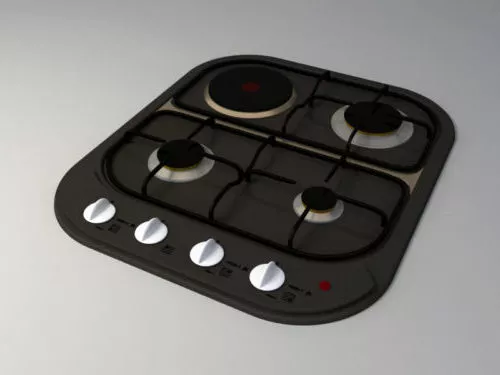 Cooking Stove System 3d model