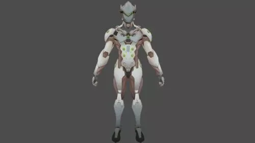 Genky Robot 3d model Genky Robot 3d model