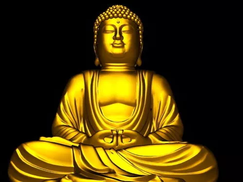 Ancient Statue Child With Goose 3d model