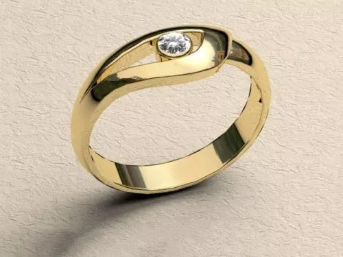 Ruby Ring 3d model
