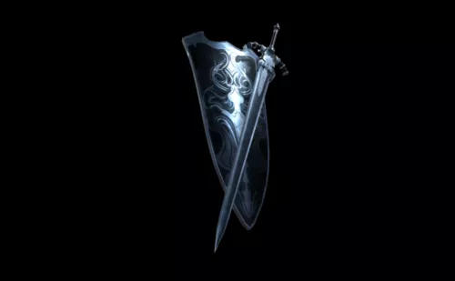 Halberd Sword Weapon 3d model