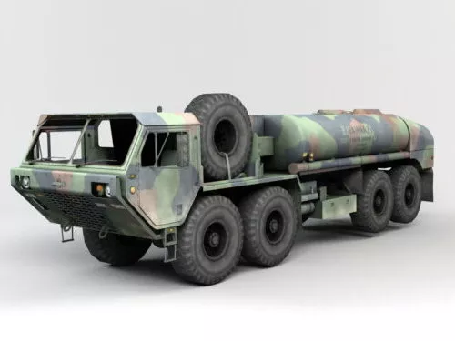 Rustic Dump Truck 3d model