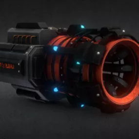 Scifi Generator 3d model