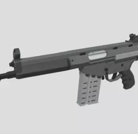 Hk Mc51 Gun Lowpoly 3d model
