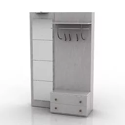 Hall Door 3d model