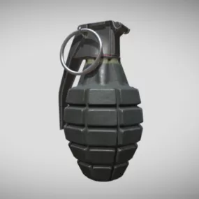 Hand Grenada Weapon 3d model