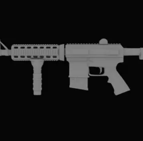 Gun M4 Carbine 3d model