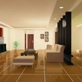 House Interior Furniture 3d model