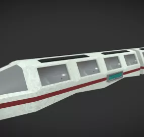 Hover Train New Technology 3d model