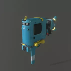 Hoverbike Design 3d model