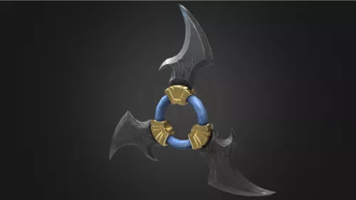 Vintage Pocket Knife 3d model