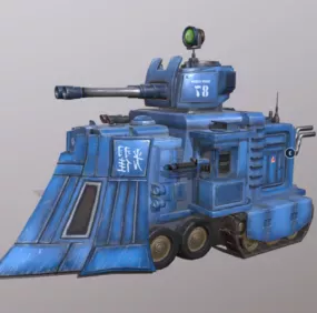 Truck Tank 3d model